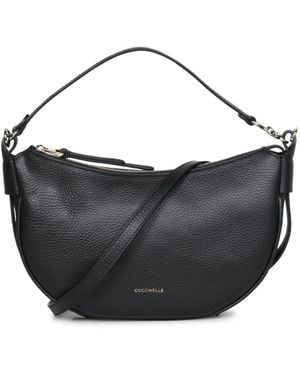 Coccinelle Ceasy Hobo Mini Bag - Black