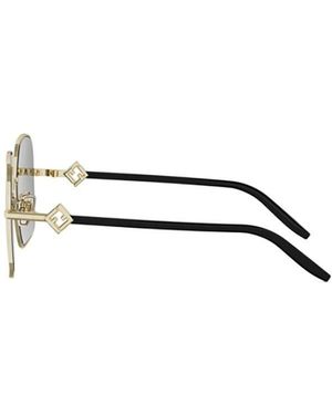 Fendi Sunglasses Metal Eyewear - Black