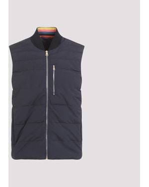 Paul Smith Hybrid Down Gilet - Blue