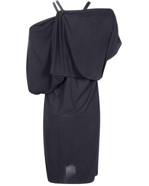 Tom Ford Midi Dress Viscose - Blue
