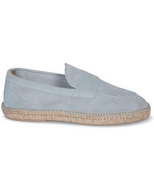 Lardini Farah Suede Light Espadrilles - Grey