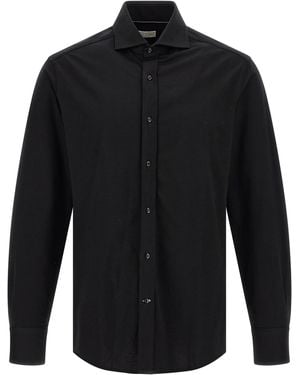 Brunello Cucinelli Cotton Blouse - Black