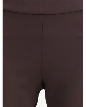 Avenue Montaigne Flare Stretchy Pants Elastane; Polyamide - Brown