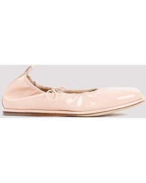 Simone Rocha Leather Ballet Flats - Pink