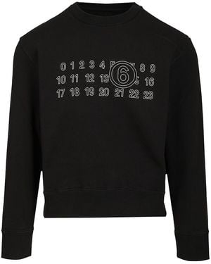 MM6 by Maison Martin Margiela Sweatshirt - Black