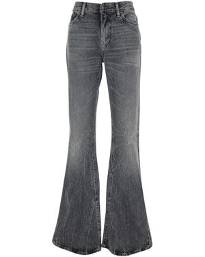Acne Studios Jeans Bootcut Organic Cotton - Grey