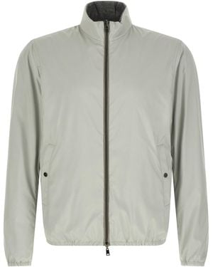 Herno Reversible Bomber Jacket - Grey
