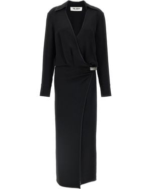 The Attico Dress With Applique - Black
