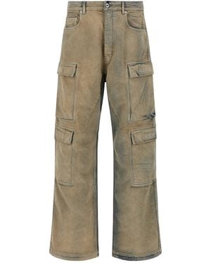 Rick Owens Cargo Pants - Natural