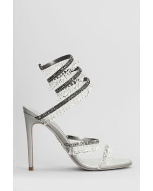 Rene Caovilla Chandelier Sandals - White