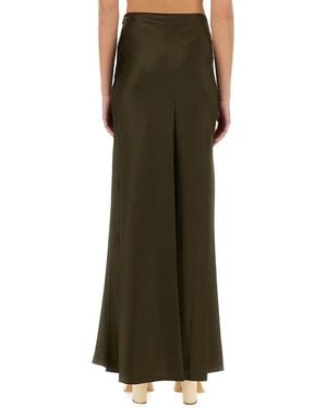 STAUD Staud Silk Skirt - Green