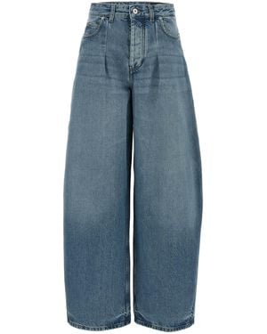 Jacquemus 'Le De-Nimes Ovalo' Jeans - Blue