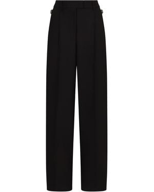PT Torino Virgin Wool Pants Straight - Black