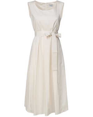 scarlet Dresses Cotton - White