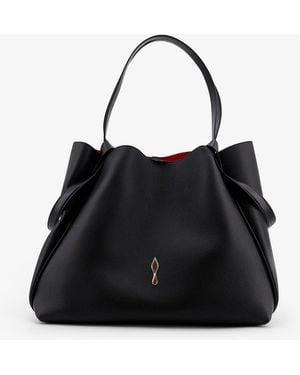 Christian Louboutin Shoulder Bag Bettina Leather - Black