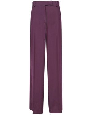 Dries Van Noten Pants Viscose - Purple