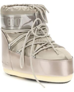 Moon Boot Icon Glance Boots Polyamide - White