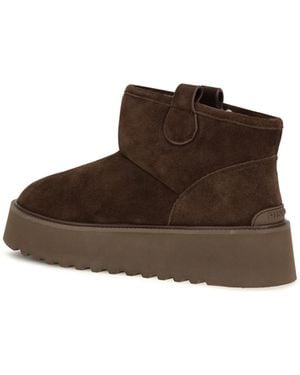 Pinko Martina 08 Suede Boots Moro - Brown