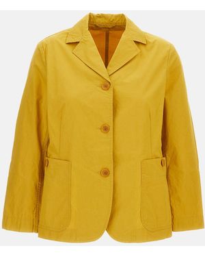 Casey Casey Single-Breasted Jacket - Yellow