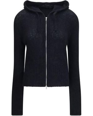 Our Legacy Black Alpaca Vicugna Pacos Sweatshirt - Blue