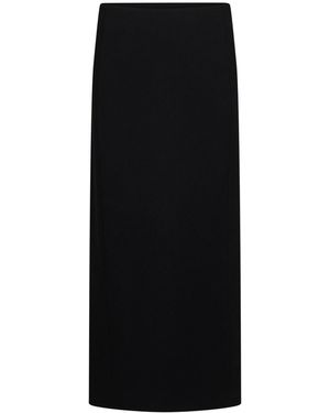 KHAITE Skirt Lyle Japanese Crepe - Black