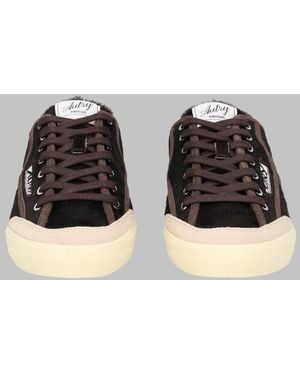 Autry Windscape Low Trainers Pony Cow Leather Trainer - Black