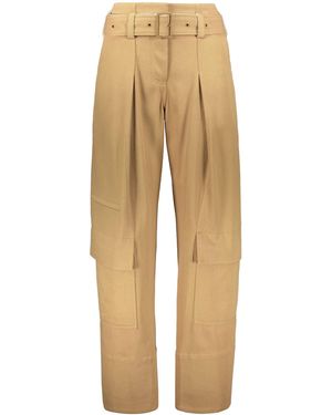 Low Classic Cargo Pants - Natural