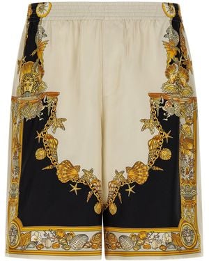 Versace Silk Shorts - Black