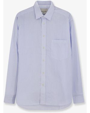 Walk In Paris Classic Cotton Shirt - Purple