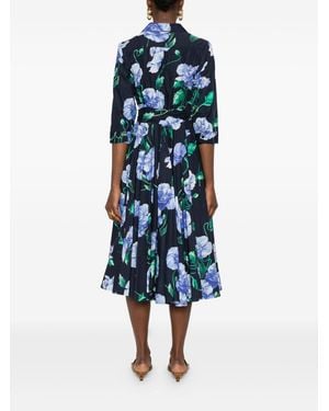 Lavi Dresses Natural (Veg)->Cotton100.0 - Blue