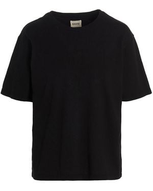 KHAITE Mae' T-Shirt - Black