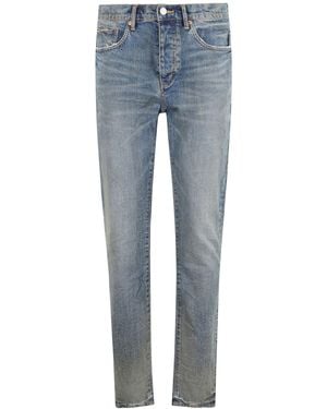 Purple Brand Skinny Cracked Bronze - Blue