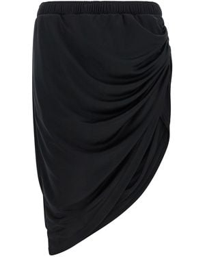 Courreges Twist Sport Skirt - Black