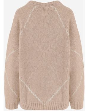 Bruno Manetti Jumper Alpaca-Blend - Natural