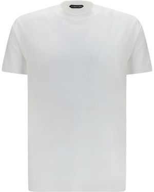 Tom Ford Cotton T-Shirt T-Shirts - White
