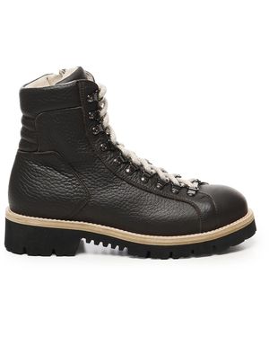Eleventy Trainers Bovine Leather - Black