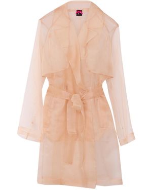 Pinko Coats Silk - Pink