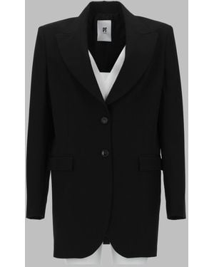 PT Torino Wool Jacket Victoria Virgin - Black