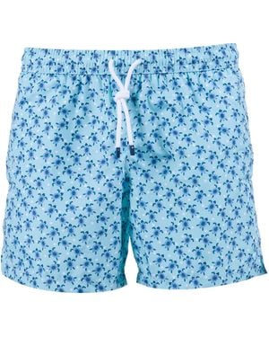 Fedeli Swim Pants Woven Fabric Polyester Costume - Blue