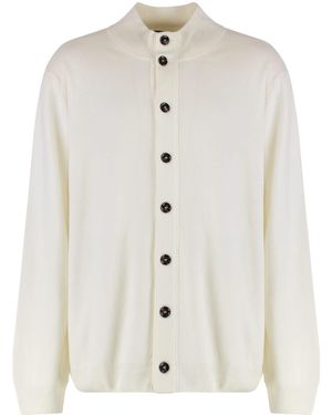 Moorer Sterling Cashmere Cardigan - White