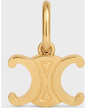 Celine Breloque Triomphe Key Ring - Metallic