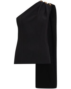 Bottega Veneta One-Shoulder Top - Black