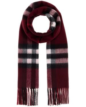 Burberry Embroidered Cashmere Scarf