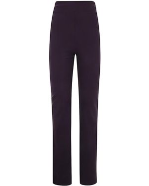 La Petite Robe Di Chiara Boni Venusette Hw Trousers Jersey - Blue