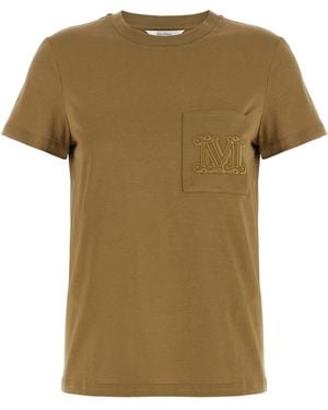 Max Mara Cotton T-Shirt - Green