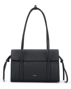 Mulberry Small Soft Bayswater Heavy Grain - Black