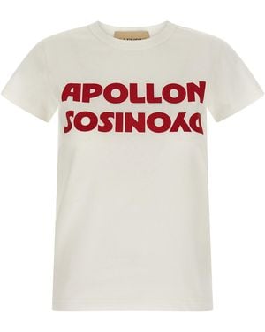 Valentino Garavani Apollon-Dyonisos T-Shirt Cotton - White