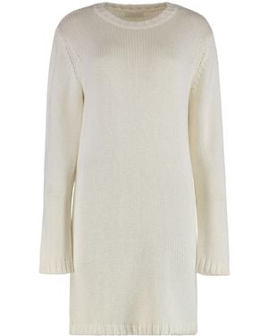 SABLYN Libby Knitted Dress - White