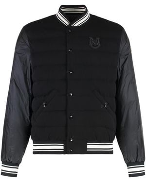 Moncler Bouchet Bomber Down Jacket Polyamide - Black