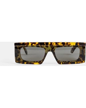 Maison AlaïA Azzedine Tortoiseshell Acetate Sunglasses - Grey